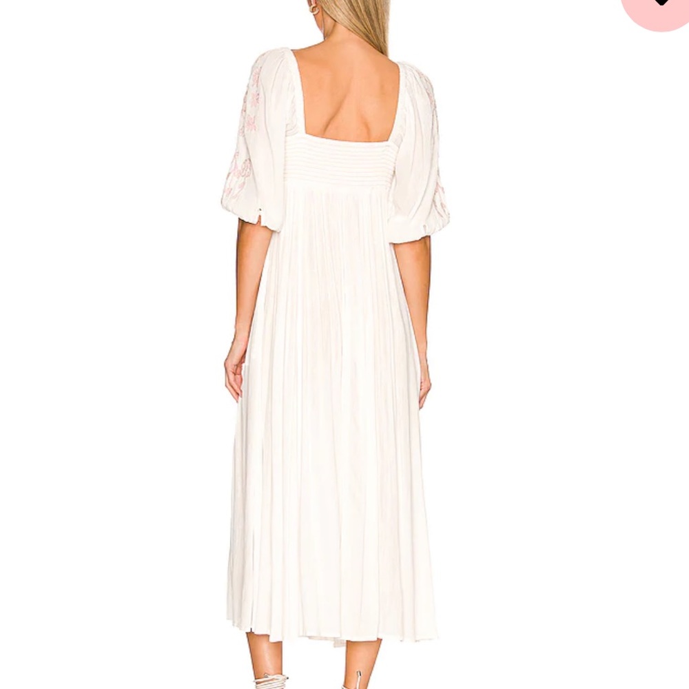 Free People Wedgewood Dress in Ivory - Picture 6 of 7